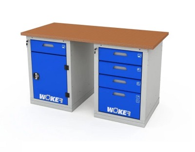 Верстак двухтумбовый Woker Pro 2204.F30.1500